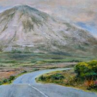 View of mount Errigal